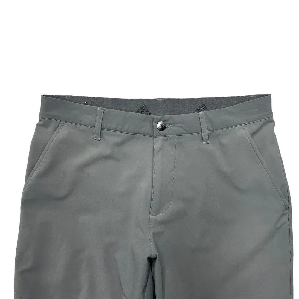 Adidas Golf Shorts‎ Men's 30 Gray Athletic Performance Stretch Summer Casual